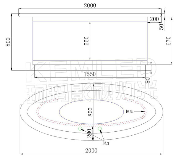 新聞演播桌KM-203