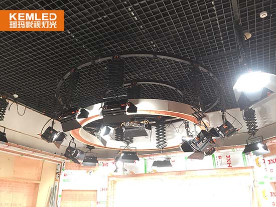 演播室燈光實景圖2