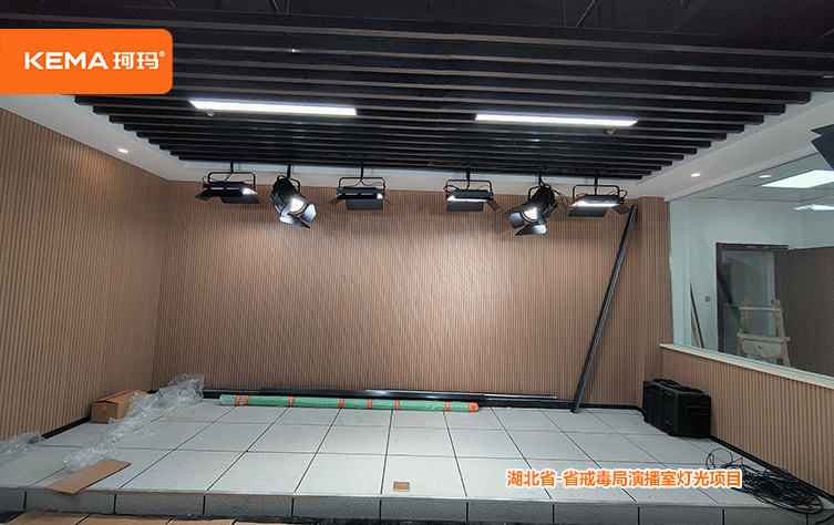 湖北省-省戒毒局演播室燈光項目4