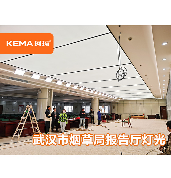 武漢市煙草局專賣局4樓報(bào)告廳:面部發(fā)黑，全場燈光昏暗咋辦？