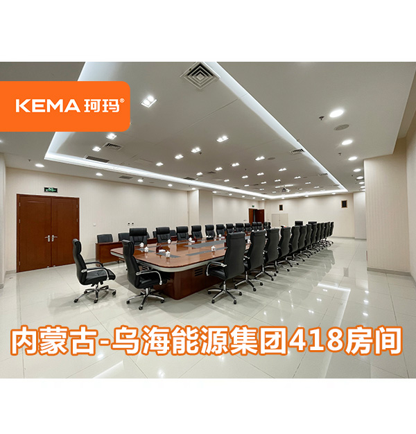 內(nèi)蒙古烏海會(huì)議室：不動(dòng)裝修和吊頂，輕松把燈光效果做出來