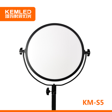 KEMA珂瑪 KM-S5超薄便攜式可調(diào)色溫LED平板燈，功率50W，外拍神器